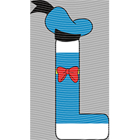 Cartoon letters-CL 171